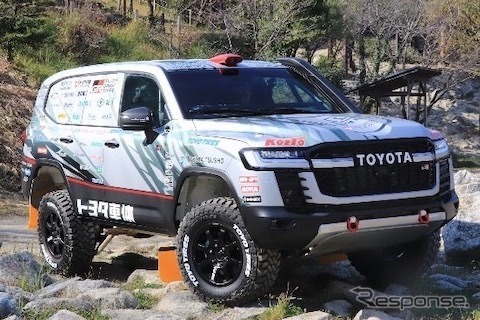 ダカールラリー2023でのTLC参戦車両《写真提供 トヨタ車体》