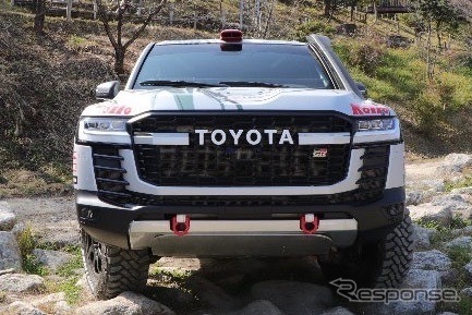 ダカールラリー2023でのTLC参戦車両《写真提供 トヨタ車体》