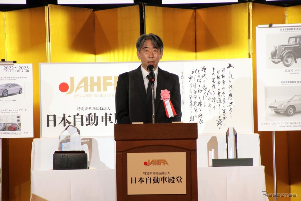 トヨタMSデザイン部室長の宮崎満則氏《写真撮影 内田俊一》
