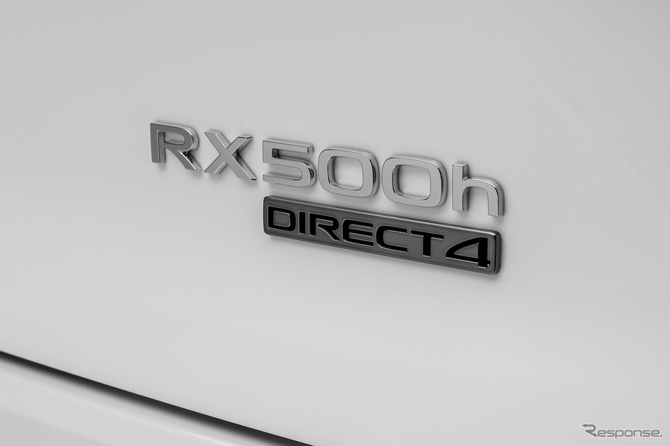 レクサス RX 新型の「RX 500h F SPORT パフォーマンス」（米国仕様）《photo by Lexus》