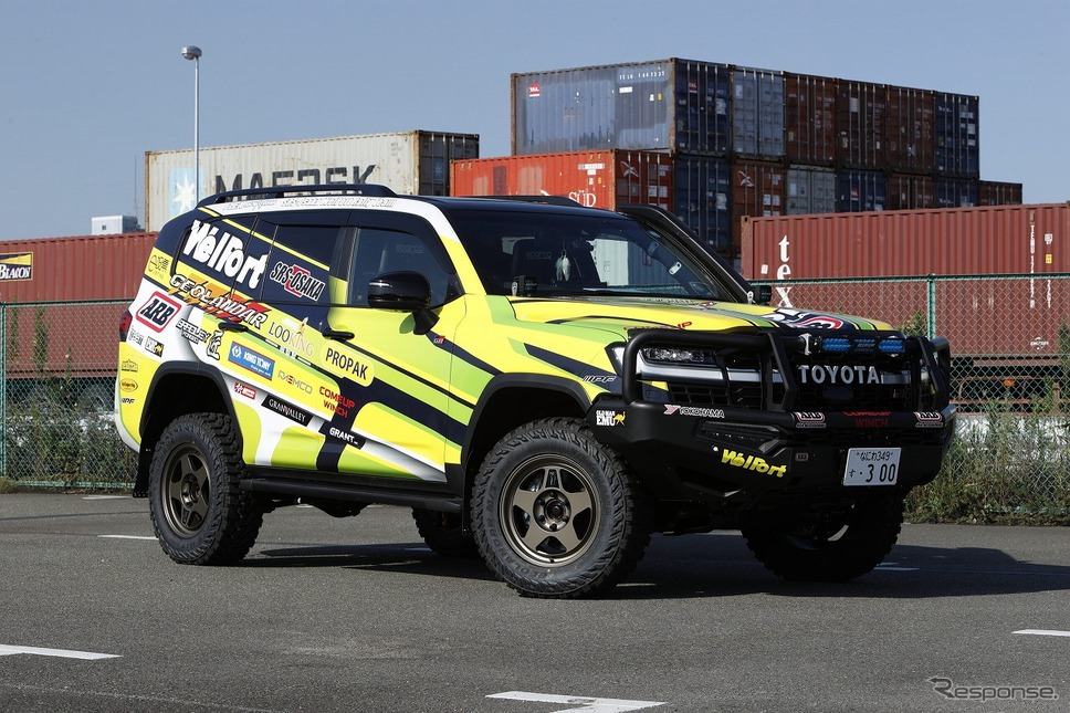 Team Welfort ランドクルーザー300 GR-S《写真提供:4×4エンジニアリングサービス》