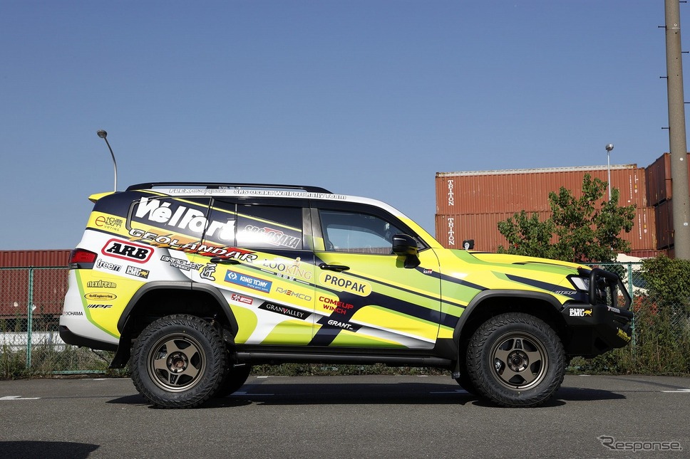 Team Welfort ランドクルーザー300 GR-S《写真提供:4×4エンジニアリングサービス》