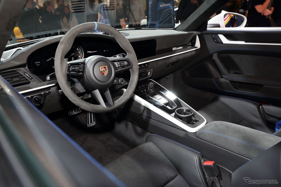 ポルシェ 911ダカール ラリーデザインパッケージ(ロサンゼルスモーターショー2022)《写真撮影 南陽一浩》