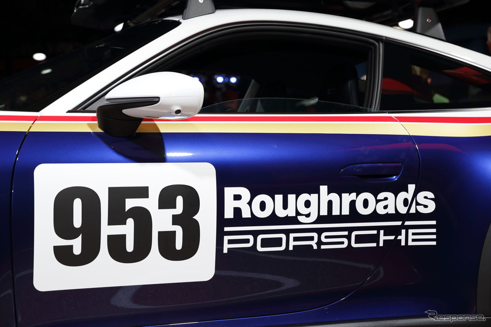 ポルシェ 911ダカール ラリーデザインパッケージ(ロサンゼルスモーターショー2022)《写真撮影 南陽一浩》