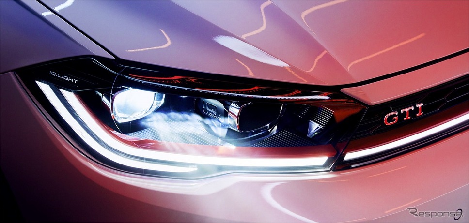 VW ポロ GTI LEDマトリックスヘッドライト IQ. LIGHT《写真提供：フォルクスワーゲンジャパン》