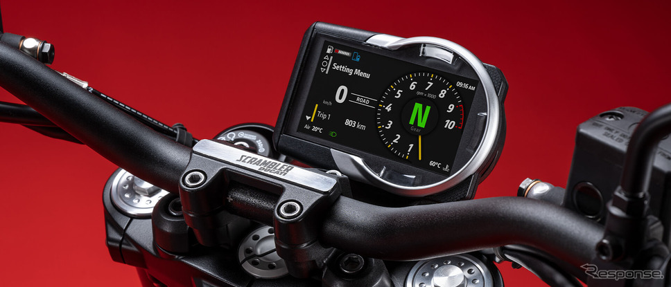 ドゥカティ・スクランブラー 新型の「フルスロットル」《photo by Ducati》