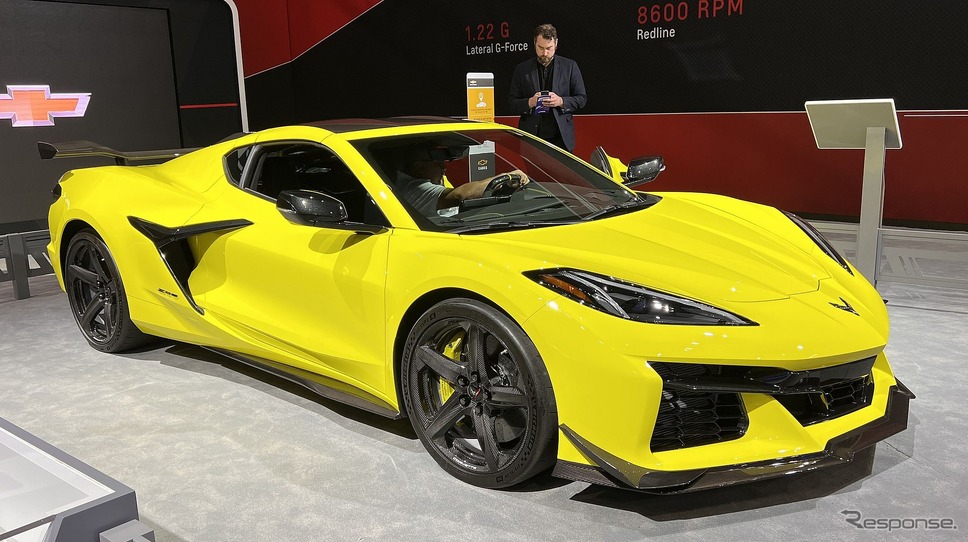 シボレー・コルベット Z06 新型(ロサンゼルスモーターショー2022)《photo by Chevrolet》