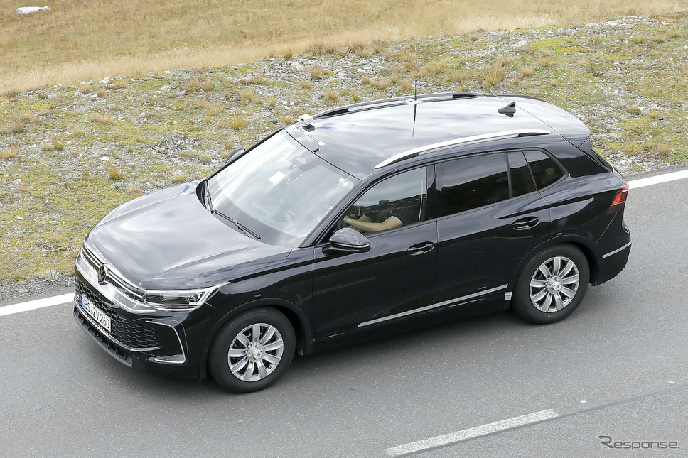 VW ティグアン 次期型プロトタイプ(スクープ写真)《APOLLO NEWS SERVICE》