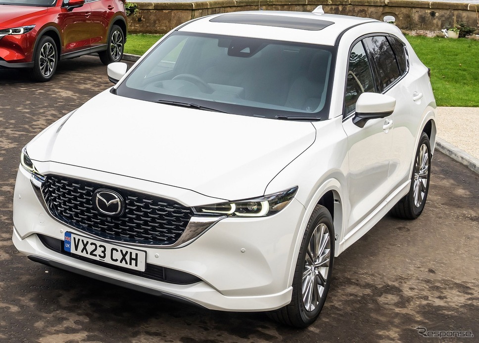 マツダ CX-5 の2023年モデル（欧州仕様）《photo by Mazda》