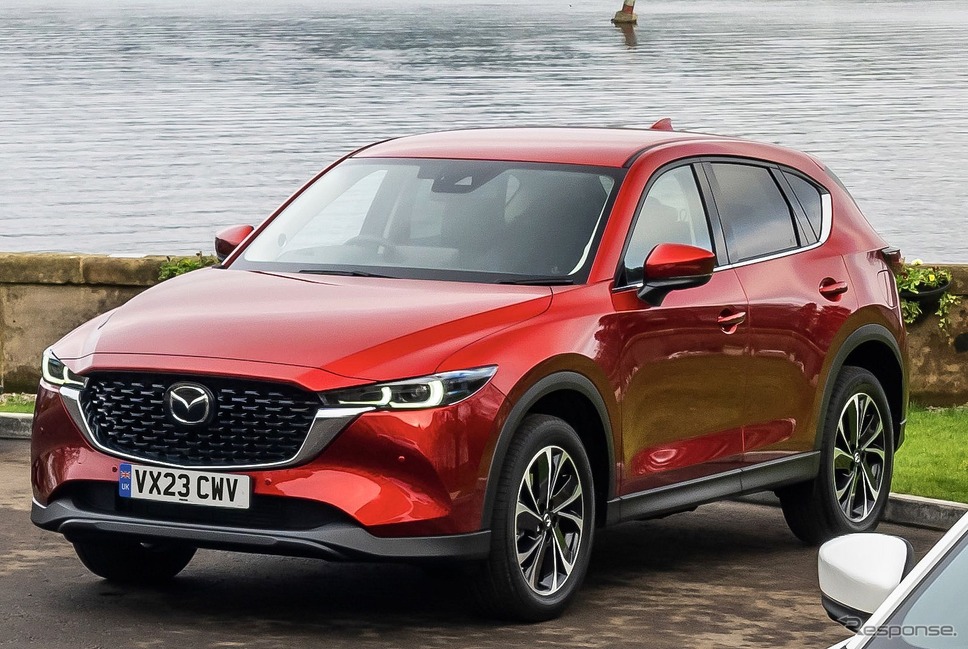 マツダ CX-5 の2023年モデル（欧州仕様）《photo by Mazda》