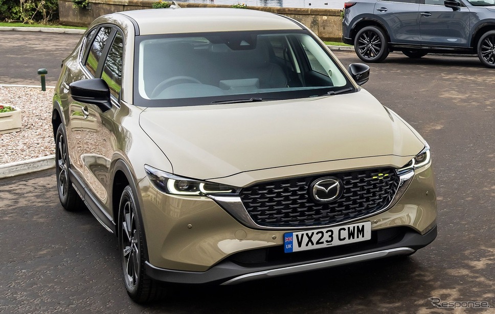 マツダ CX-5 の2023年モデル（欧州仕様）《photo by Mazda》