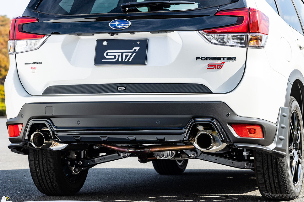 スバル STI フォレスター《写真撮影 宮越孝政》
