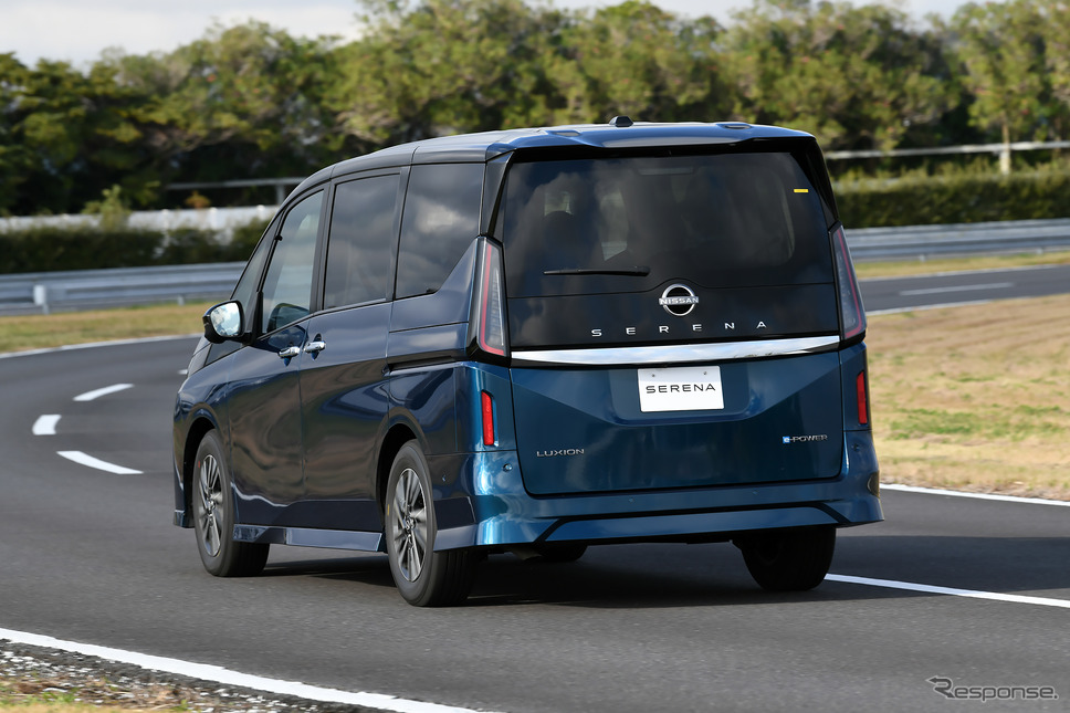 日産 セレナ 新型(e-POWER LUXION)《写真撮影 中野英幸》