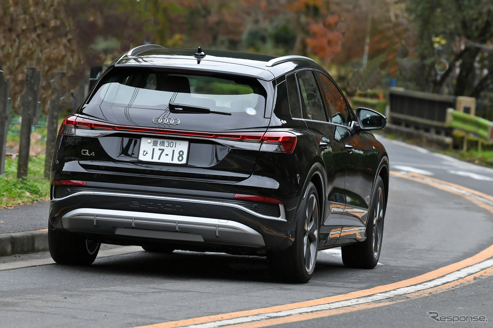 アウディ Q4 40 e-tron S line《写真撮影 中野英幸》