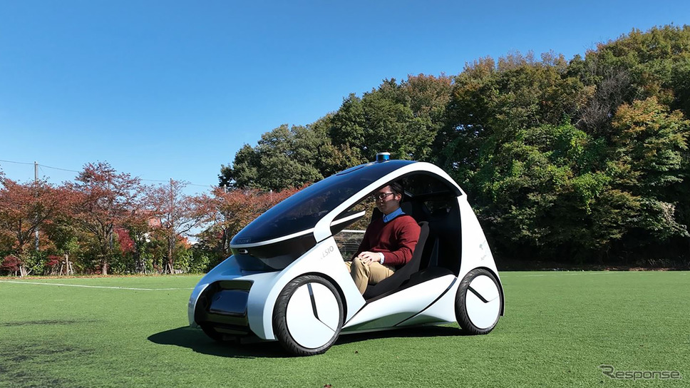 サレジオ高専が産学連携で現在開発中の自動運転EV「VISMO」《写真提供 サレジオ工業高等専門学校》