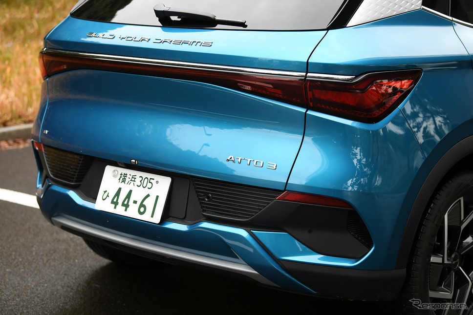 BYD ATTO 3(オーストラリア仕様)《写真撮影 中野英幸》