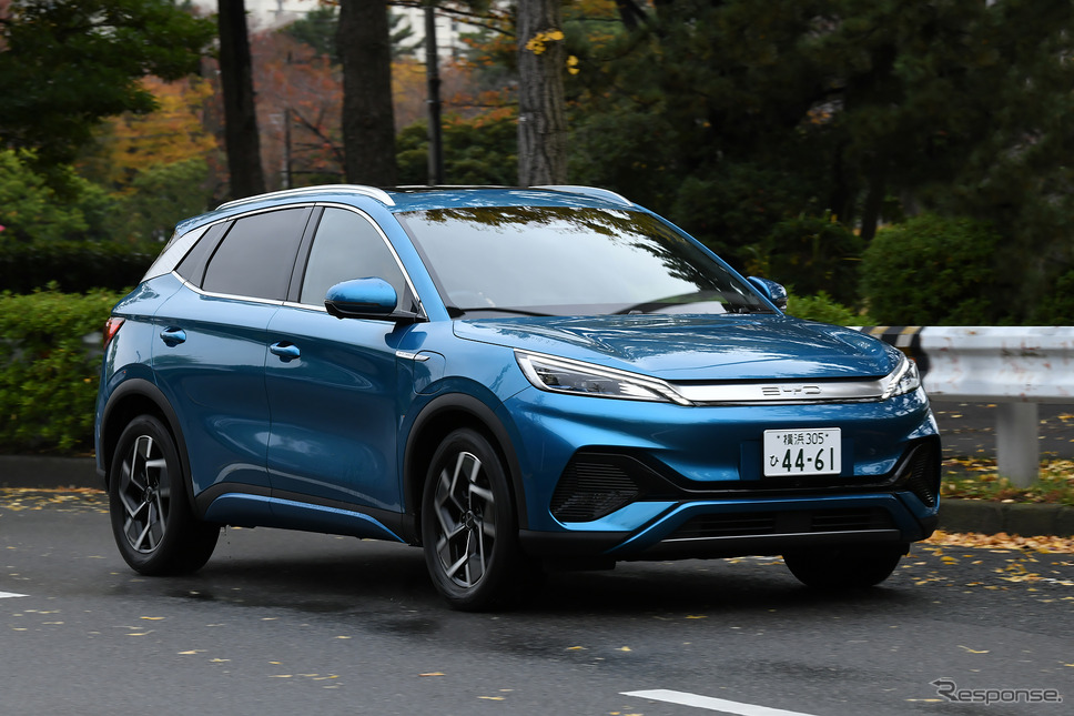 BYD ATTO 3(撮影車両はオーストラリア仕様)《写真撮影 中野英幸》