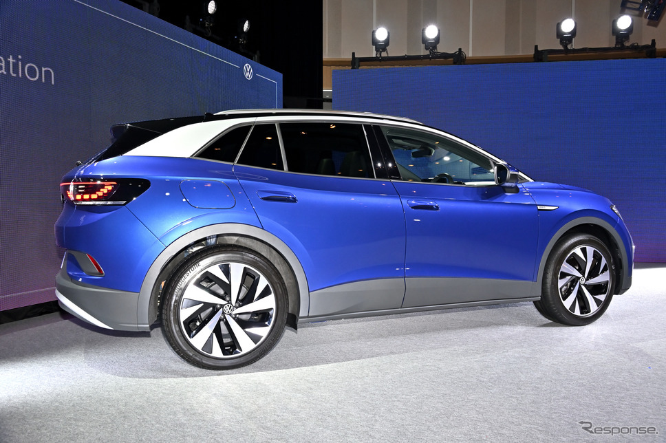 BYD ATTO 3の競合:VW ID.4《写真撮影 雪岡直樹》