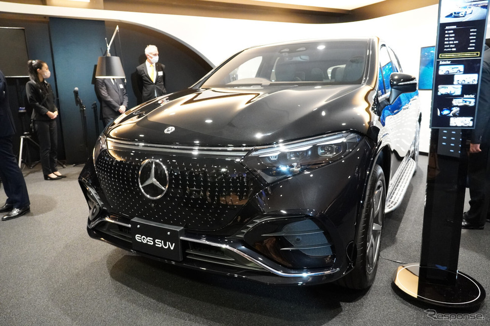 メルセデスEQS SUV《写真撮影 小松哲也》