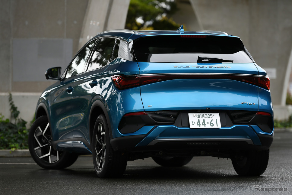 BYD ATTO 3（オーストラリア仕様）《写真撮影 中野英幸》