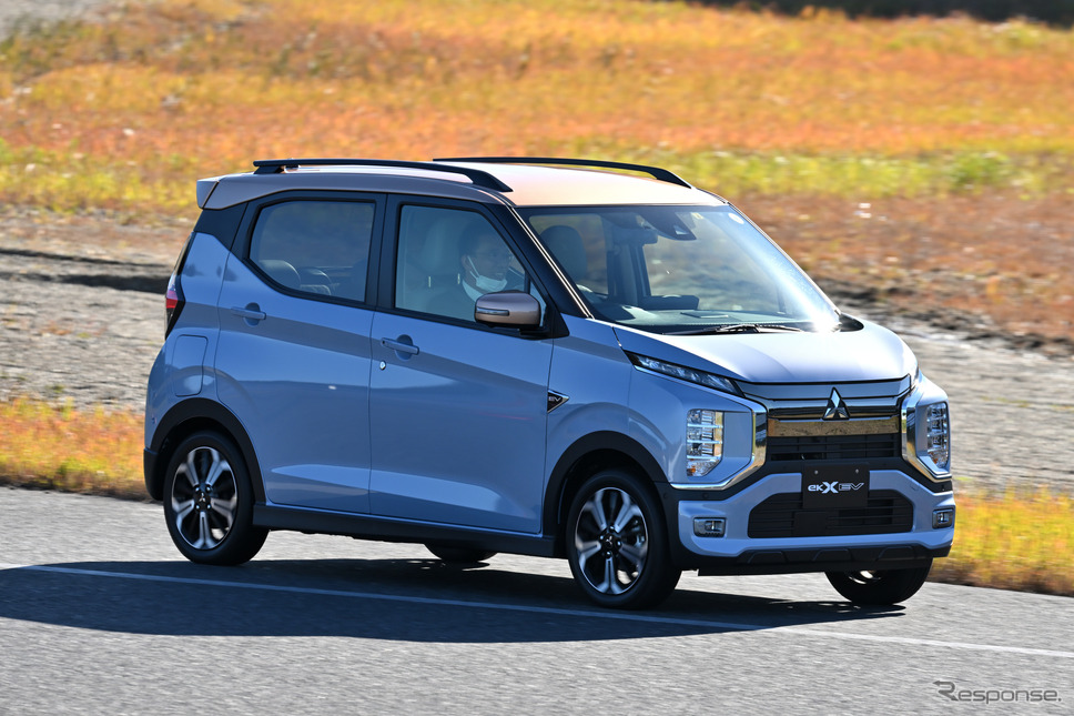 三菱eKクロスEV《写真撮影 雪岡直樹》