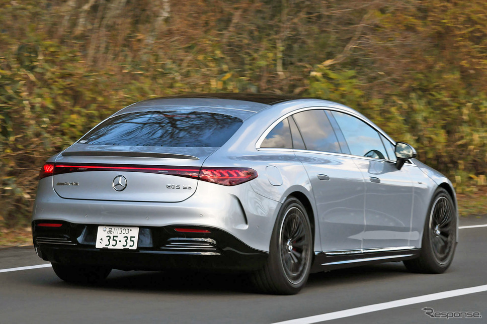 メルセデスAMG EQS 53 4マチック+《写真撮影 中野英幸》