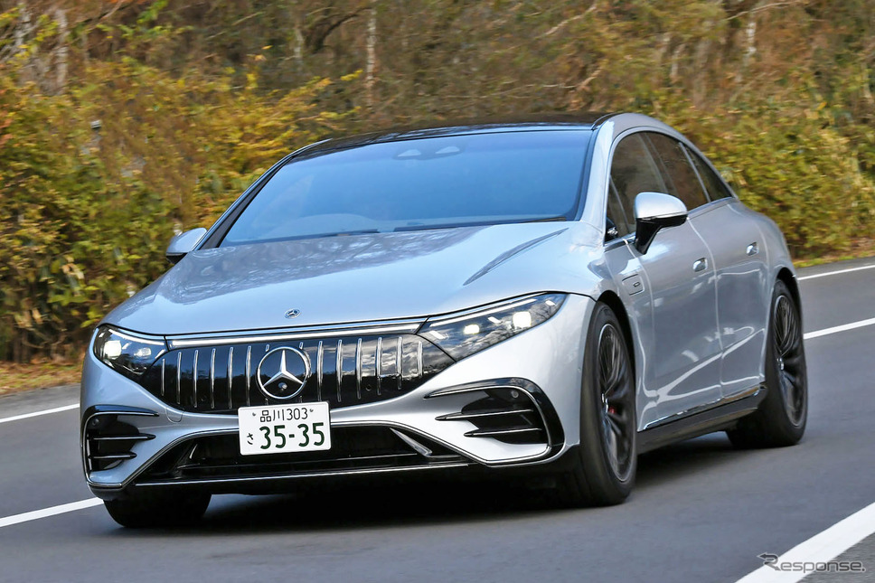 メルセデスAMG EQS 53 4マチック+《写真撮影 中野英幸》