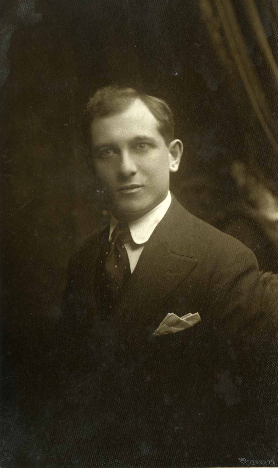 初代アルフレード・ストーラ（1919年）《photo by Alfredo Stola Archive》