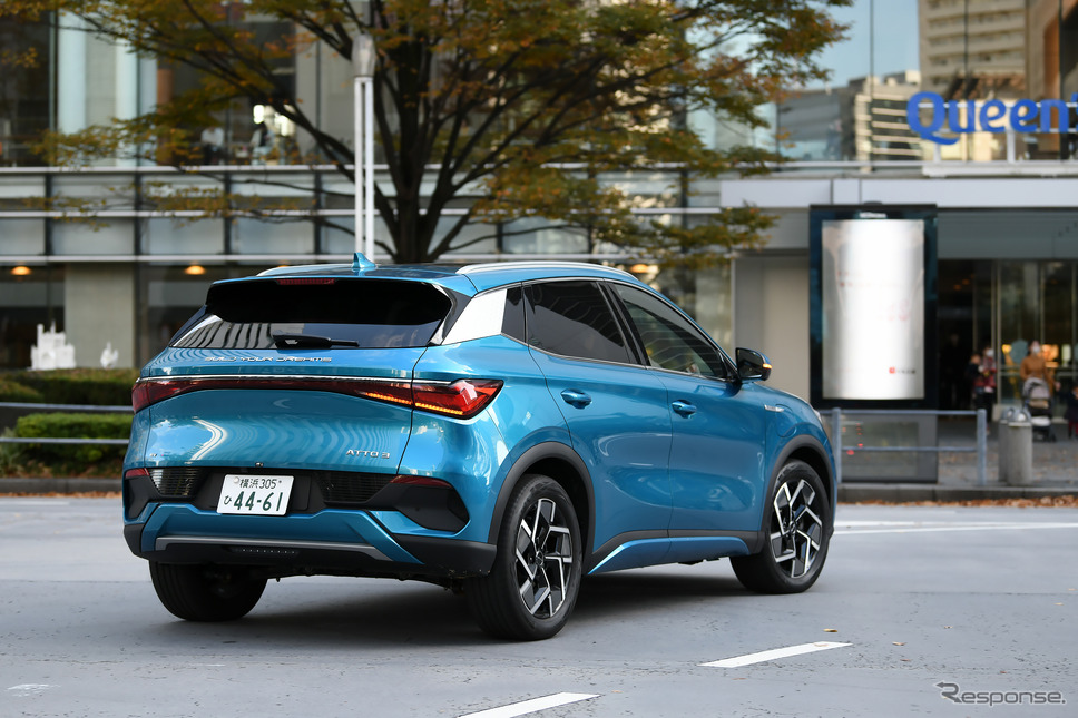 BYD ATTO 3（オーストラリア仕様）《写真撮影 中野英幸》