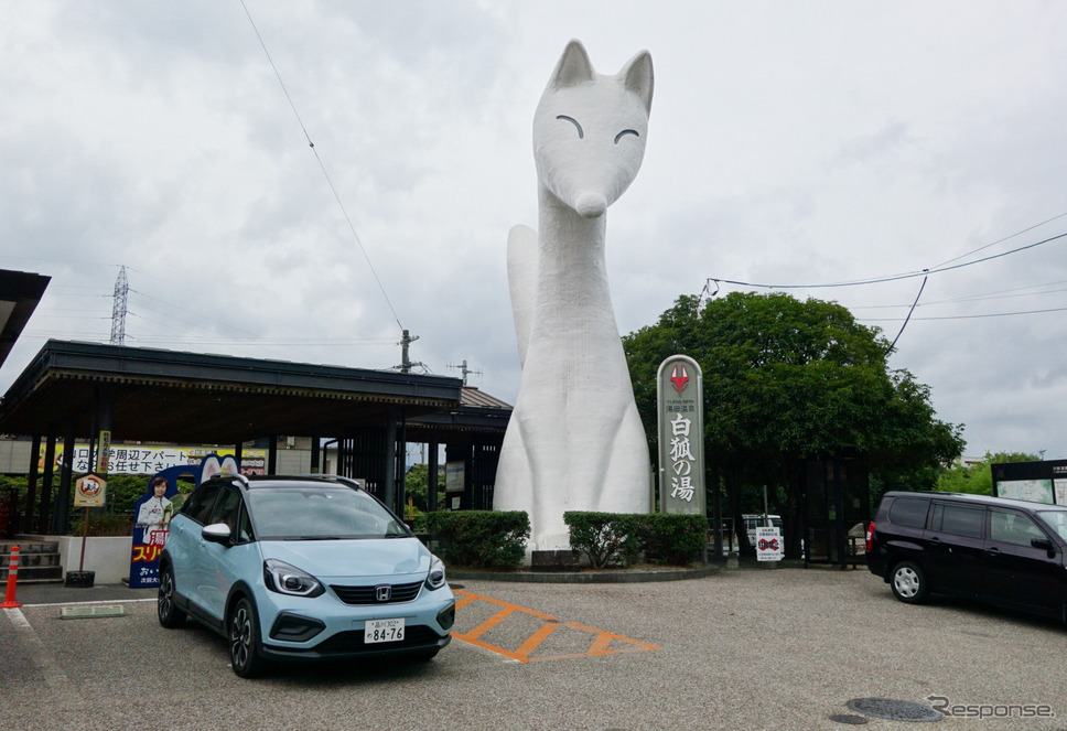 詩人・中原中也の故郷、山口の湯田温泉にて。《写真撮影 井元康一郎》