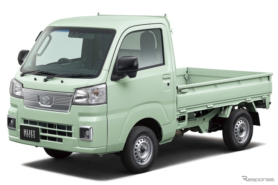 ダイハツ・ハイゼットトラック：アイスグリーン《写真提供 一般社団法人日本流行色協会提供》