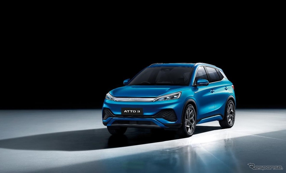 BYDが日本市場に投入するEV「ATTO 3」《画像提供 プレステージ・インターナショナル》