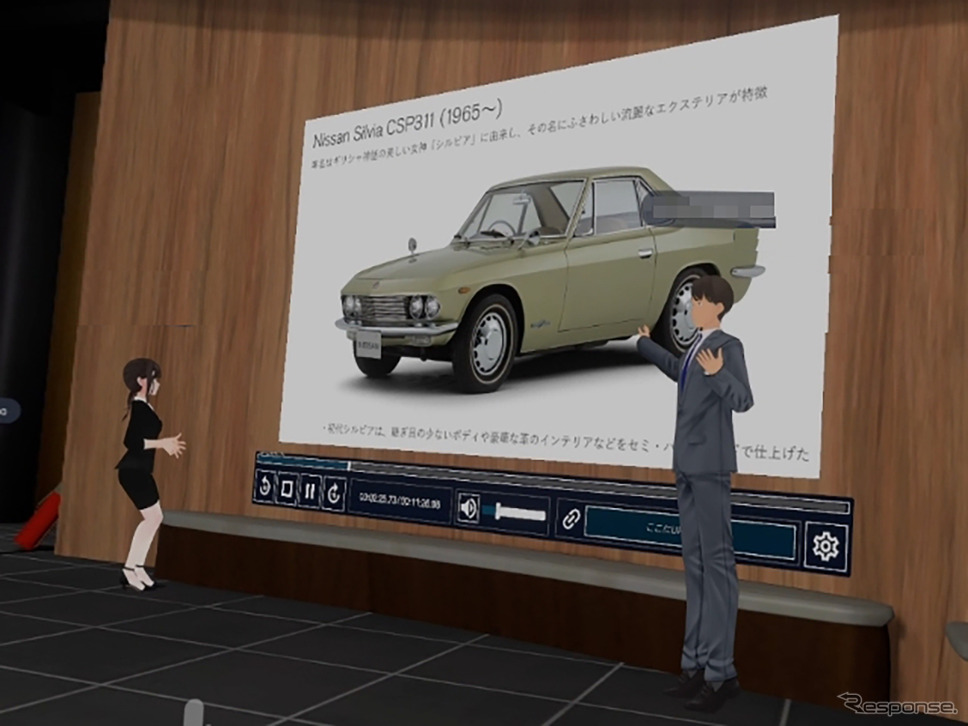 日産シルビア(1965年)。継ぎ目のない美しいボディは溶接後に手で削って滑らかにした手作りのスポーツカー。その価格は当時のサラリーマンの年収の3倍。今なら軽く1000万円以上の高級車だった。