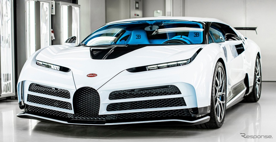 ブガッティ・チェントディエチ の最後の1台《photo by Bugatti》