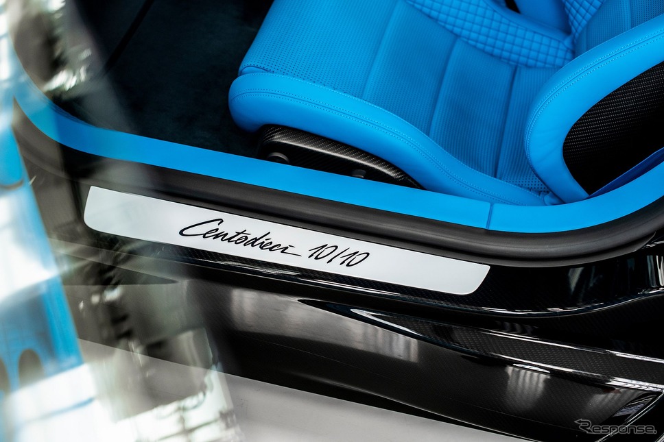 ブガッティ・チェントディエチ の最後の1台《photo by Bugatti》