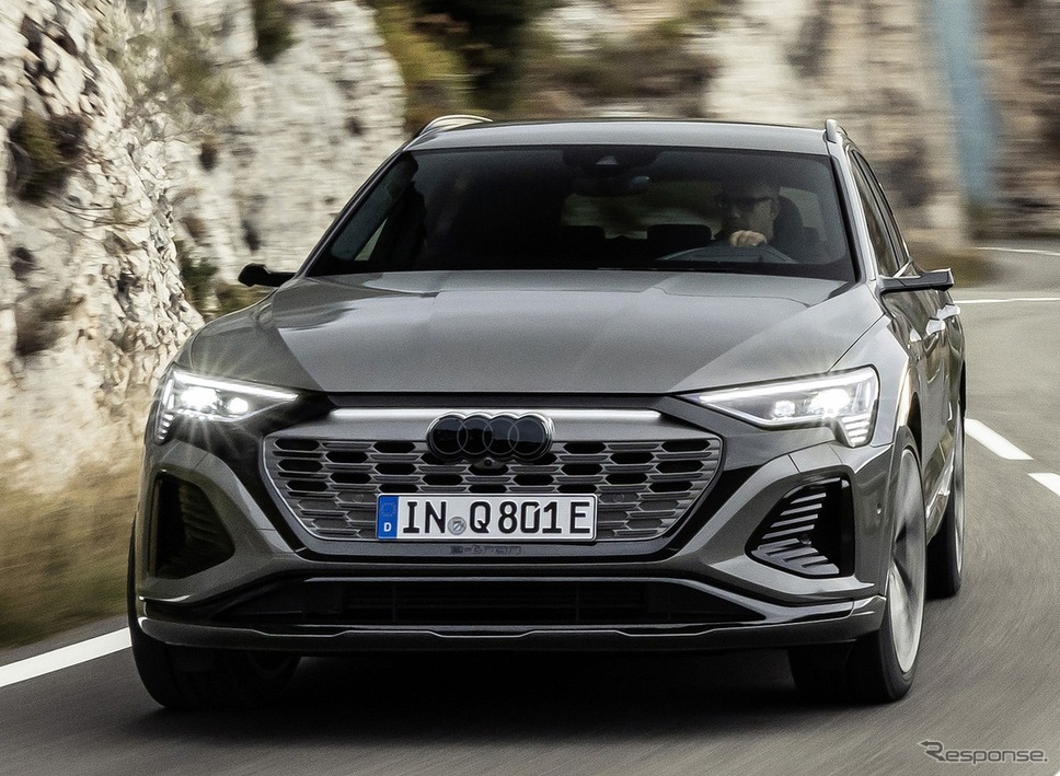 アウディ Q8 e-tron(参考)《photo by Audi》