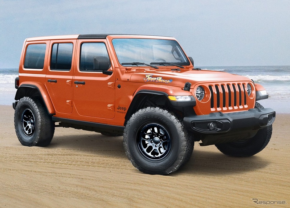 ジープ・ラングラー の「ジープ・ビーチ・スペシャル・エディション」《photo by Jeep》