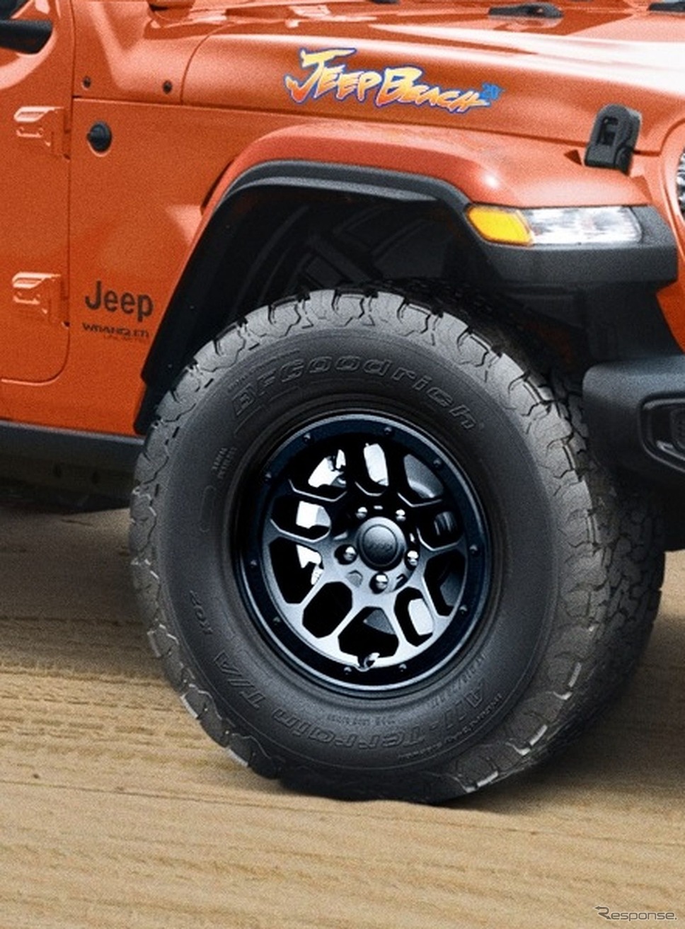 ジープ・ラングラー の「ジープ・ビーチ・スペシャル・エディション」《photo by Jeep》
