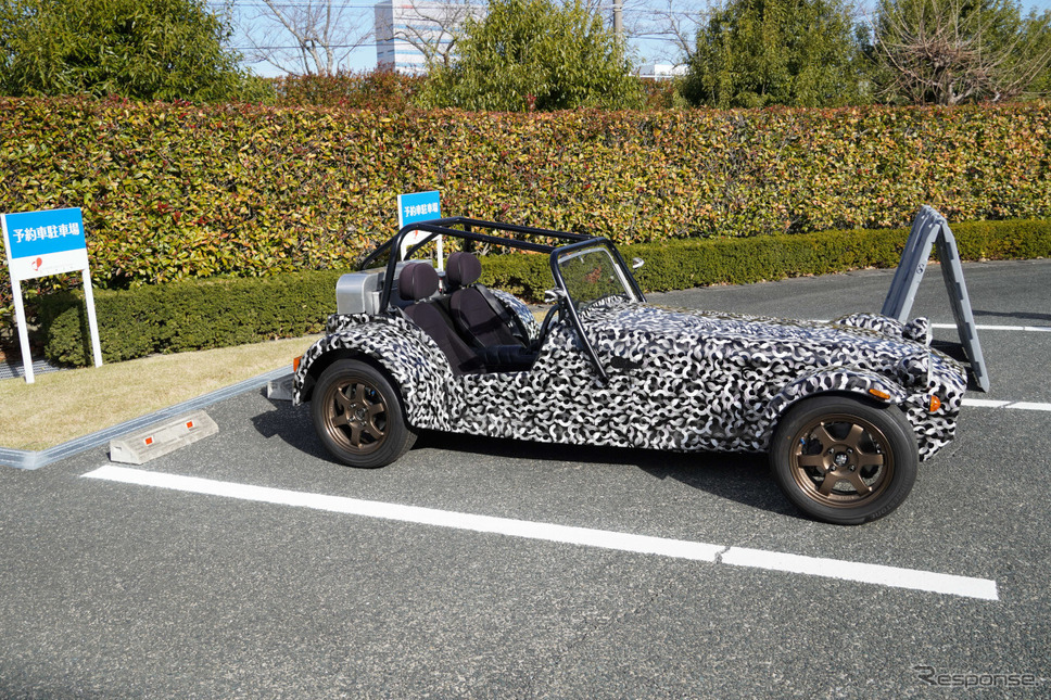 ヤマハ発動機 開発用コンバートEV《写真撮影 小松哲也》