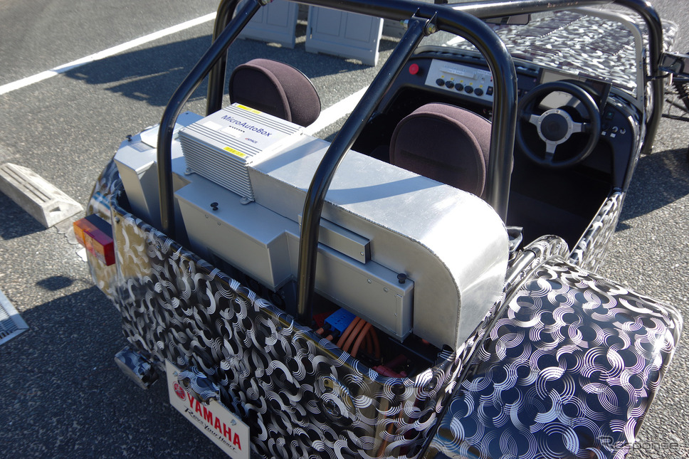 ヤマハ発動機 開発用コンバートEV《写真撮影 宮崎壮人》