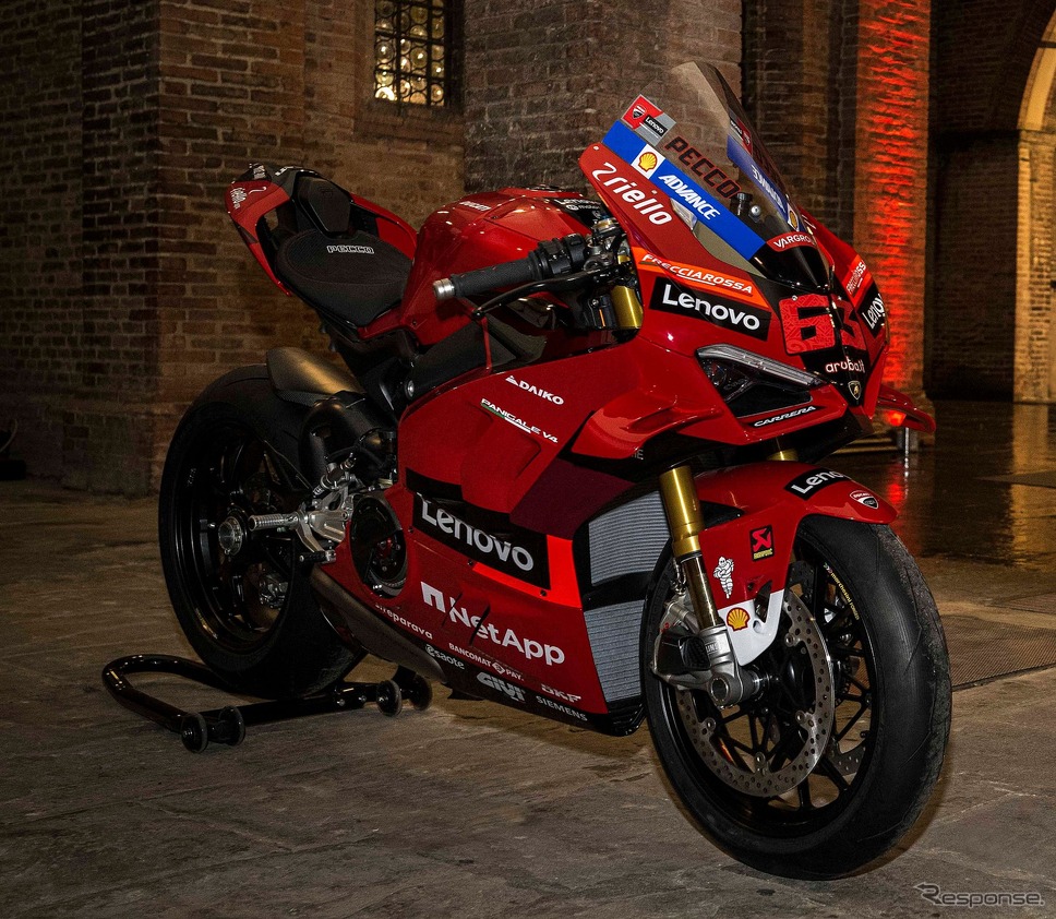 ドゥカティ・パニガーレ V4 の「2022ワールドチャンピオン・レプリカ」《photo by Ducati》