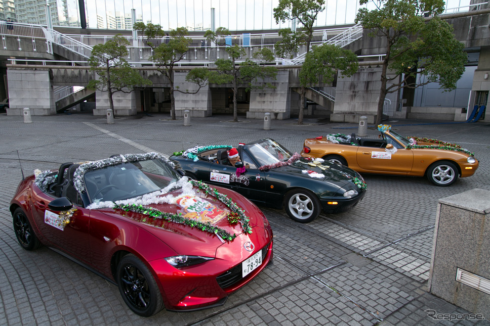 ロードスター横浜&東京サンタドライブ2022《写真撮影 二城利月》