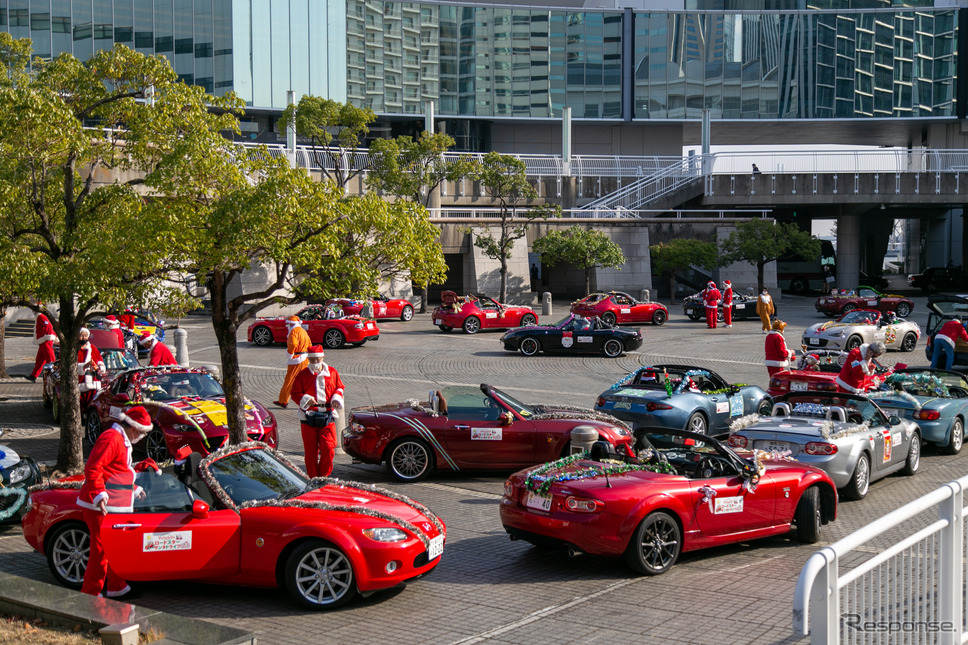 ロードスター横浜&東京サンタドライブ2022《写真撮影 二城利月》