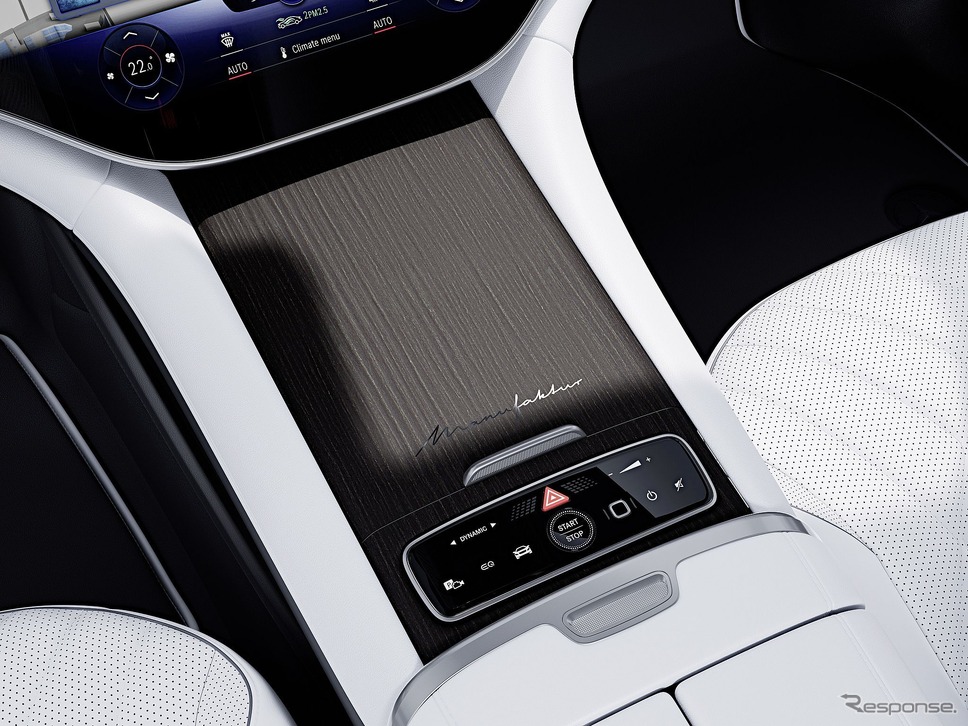 メルセデスベンツ EQS の「マヌファクトゥーア」仕様《photo by Mercedes-Benz》