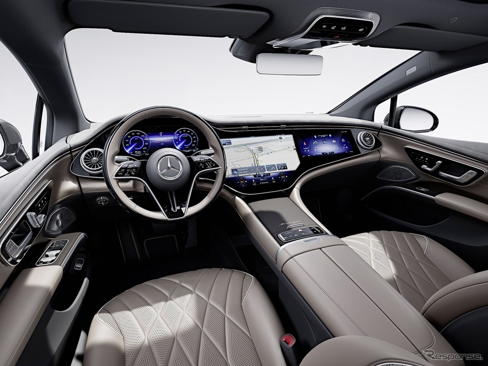 メルセデスベンツ EQS の「マヌファクトゥーア」仕様《photo by Mercedes-Benz》