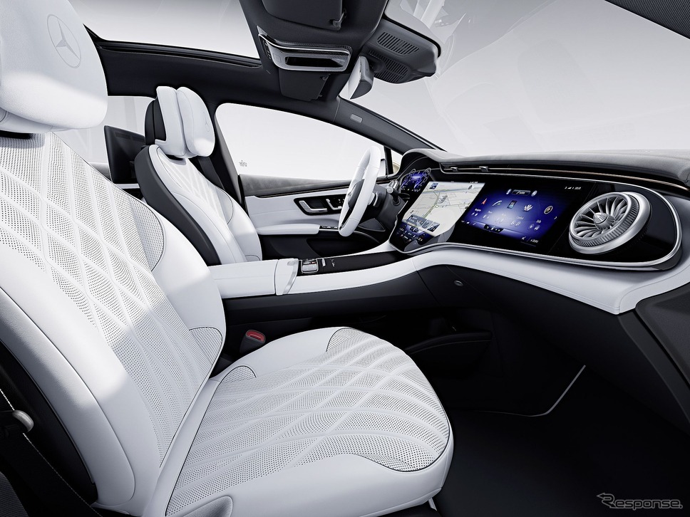 メルセデスベンツ EQS の「マヌファクトゥーア」仕様《photo by Mercedes-Benz》