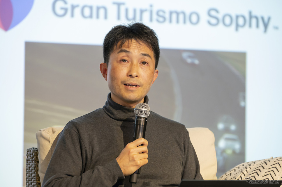Gran Turismo College League 2022に登場した河本献太氏《写真提供 朝日新聞社》