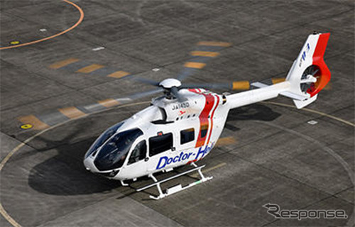 H145/BK117 D-3型ヘリコプター《写真提供 川崎重工業》