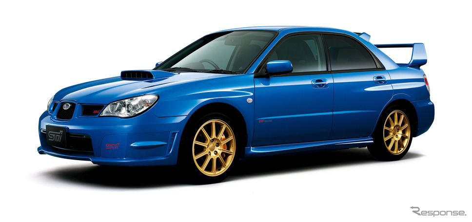 スバル インプレッサ セダン WRX STi 2代目(2006年)《画像提供 スバル》