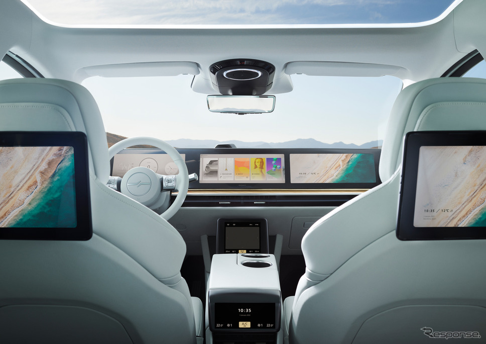ソニーのEV、VISION-S 02《photo by SONY》